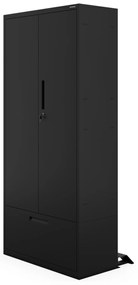 Megan Czarny - szuflada na dokumenty 195cm