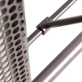 Outsunny huśtawka ogrodowa 2osobowa z daszkiem przeciwsłonecznym poduszka metal poliester khaki 162x118x173cm | Aosom PL