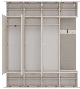 Kaszmirowa garderoba z siedziskiem E8-K75