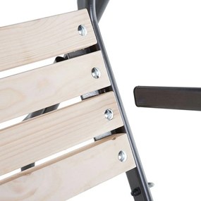 Metalowa huśtawka ogrodowa Toledo – Dajar