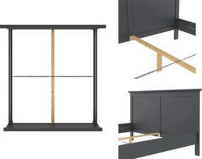 Łóżko Paris 160x200 kolor szary