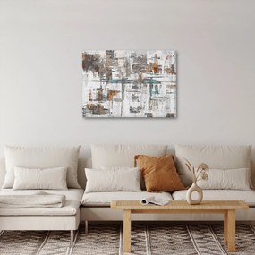 Obraz - Abstrakcyjne pociągnięcia (70x50 cm)