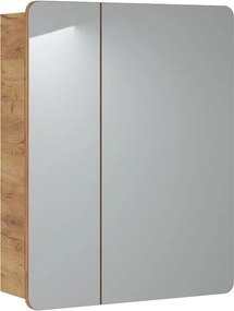 Szafka łazienkowa z lustrem 2-drzwiowa 60 cm, Aruba 841 FSC
