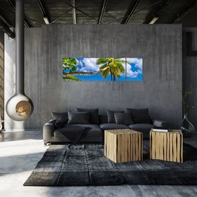 Obraz - Seszele (170x50 cm)