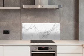 Szkło do Kuchni na Ścianę Dekoracyjna Ściana Marmurowa