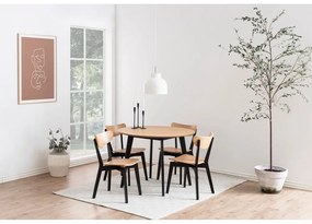 Stół w dekorze dębu Actona Roxby, ø 105 cm