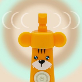 Szczoteczka soniczna elektryczna do zębów dla dzieci 3-12 lat BABY TIGER + 2 końcówki