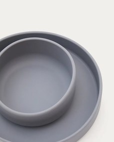 Silikonowy zestaw naczyń dla dzieci 2 szt. Lili – Kave Home