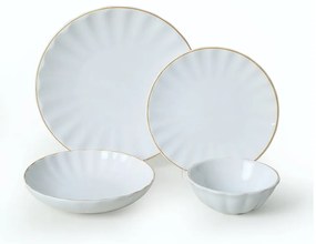 Ceramiczny zestaw talerzy 24 szt. – Hermia