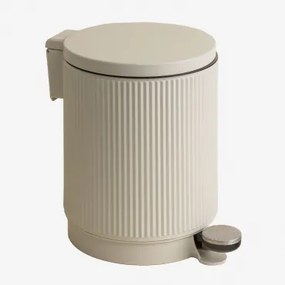 Kosz Na Śmieci Midler 5l Z Pedałem Gardenia Biel - Sklum