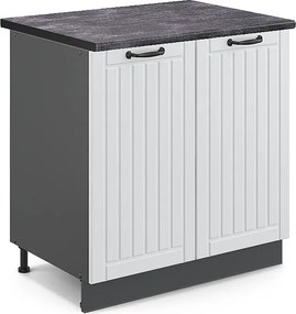 Szafka pod zlew biały domek wiejski 80x60x82 fame-line