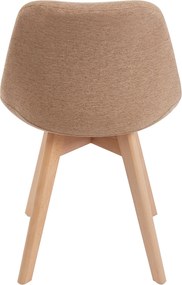 Zestaw 4 Krzese Synk Tkanina