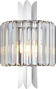 Kinkiet glamour ze szklanym kloszem - K573- D3-N42