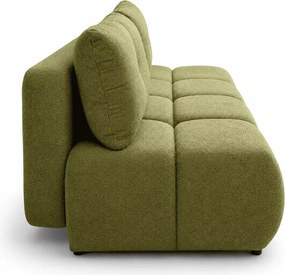 Sanvi – nowoczesna kanapa z funkcją spania, pojemnikiem na pościel i zaokrągloną, elegancką linią designu