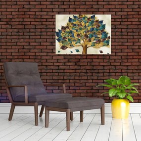 Obraz na szkle - Drzewo ozdobne (70x50 cm)