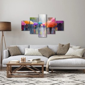 Obraz - Deszczowy dzień (125x70 cm)