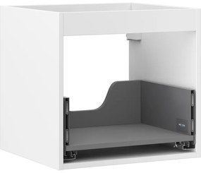 Mexen Box-A korpus szafki podumywalkowej 50 cm, 1 szuflada, biały mat - 91AX0-0500-470-1-01