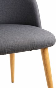 Zestaw 4 Krzese Vint Tkanina