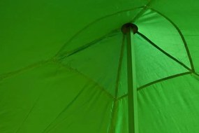 Pawilon ogrodowy Profi rozkładany 3 x 3 m - zielony 2 ściany