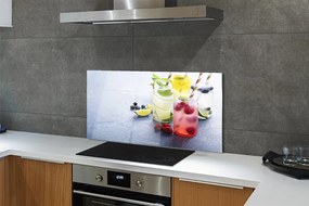 Szklany Panel Mix Owocowy: Malina i Limonka