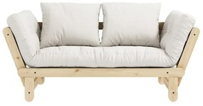 Sofa rozkładana Karup Design Beat Natural Clear/Creamy