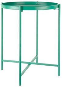 Metalowy okrągły stolik ø 40 cm Meseta – Leitmotiv
