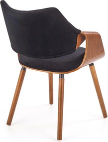 Krzesło z podłokietnikami na czterech nogach K396