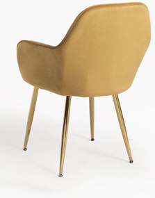 Eleganckie zote krzeso