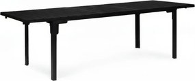 Stół ogrodowy Caprila rozkładany 180-240 cm, kolor czarny