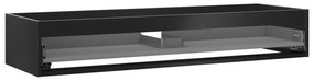 Mexen Box-A korpus szafki podumywalkowej 140 cm, 1 szuflada, czarny mat - 91AX0-1400-235-1-71