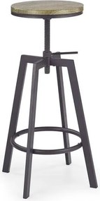 Hoker barowy w stylu loft H64