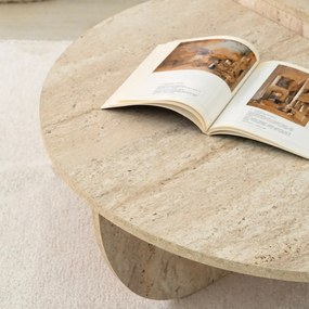 Stolik konferencyjny Podium Travertine