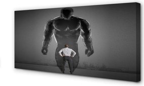 Obraz drukowany na płótnie Muskulatura Człowieka
