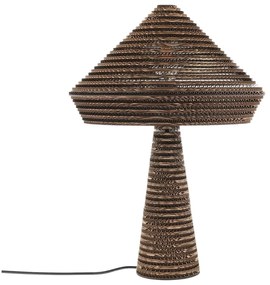 Czarna lampa stołowa (wysokość 54 cm) Alk – Villa Collection