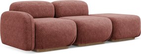 Modułowa otwarta sofa Ailani, tkanina szenilowa
