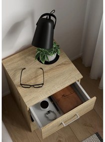 Szafka nocna GARBO, dąb sonoma