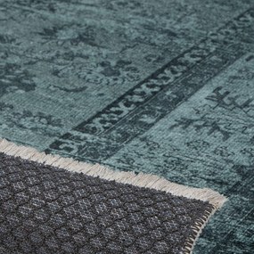 Dywan vintage Armand zielony 155 cm x 225 cm