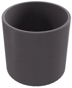 Umywalka betonowa nablatowa okrągła bez otworu na baterię 41 x 40 cm BENE | różne kolory : Kolor - Brązowy