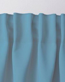 Zasłona zaciemniająca na taśmie marszczącej  niebieski 140 x 280 cm 1 szt.