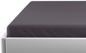 PrzytulneMieszkanie.pl Prześcieradło jersey do łóżeczka dziecięcego EXCLUSIVE 70x140 cm antracytowe
