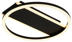 Rabalux 71369 designerska oprawa sufitowa LED z kryształami Kerstin, 24 W, 1680 lm, IP20