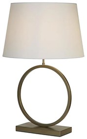 Searchlight EU93102WH - Lampa stołowa ELEGANT 1xE27/60W/230V biała