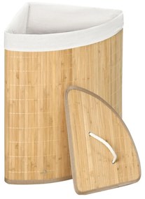 Bambusowy kosz na pranie w naturalnym kolorze 40 l Bamboo – Compactor