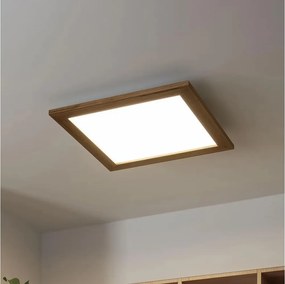 Brilagi - Ściemnialna oprawa LED SLIMFRAME WOOD LED/36W/230V 49,5x49,5 cm + pilot