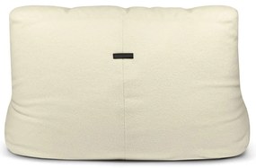 Kremowy worek do siedzenia z materiału bouclé Sofa Tube – SLOWDOWN
