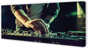 Obraz drukowany na płótnie Stanowisko Profesjonalnego DJ-a