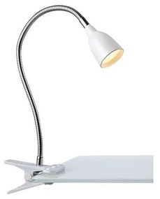 Markslöjd 106091 - LED Lampa stołowa z klipsem TULIP LED/3W/230V biały