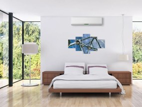 Obraz - Atomium w Brukseli (125x70 cm)