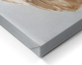 Obraz z ręcznie malowanymi elementami 70x100 cm Estelle – Styler