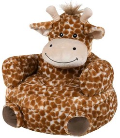 Pufa dla dzieci żyrafa, 45 x 45 cm